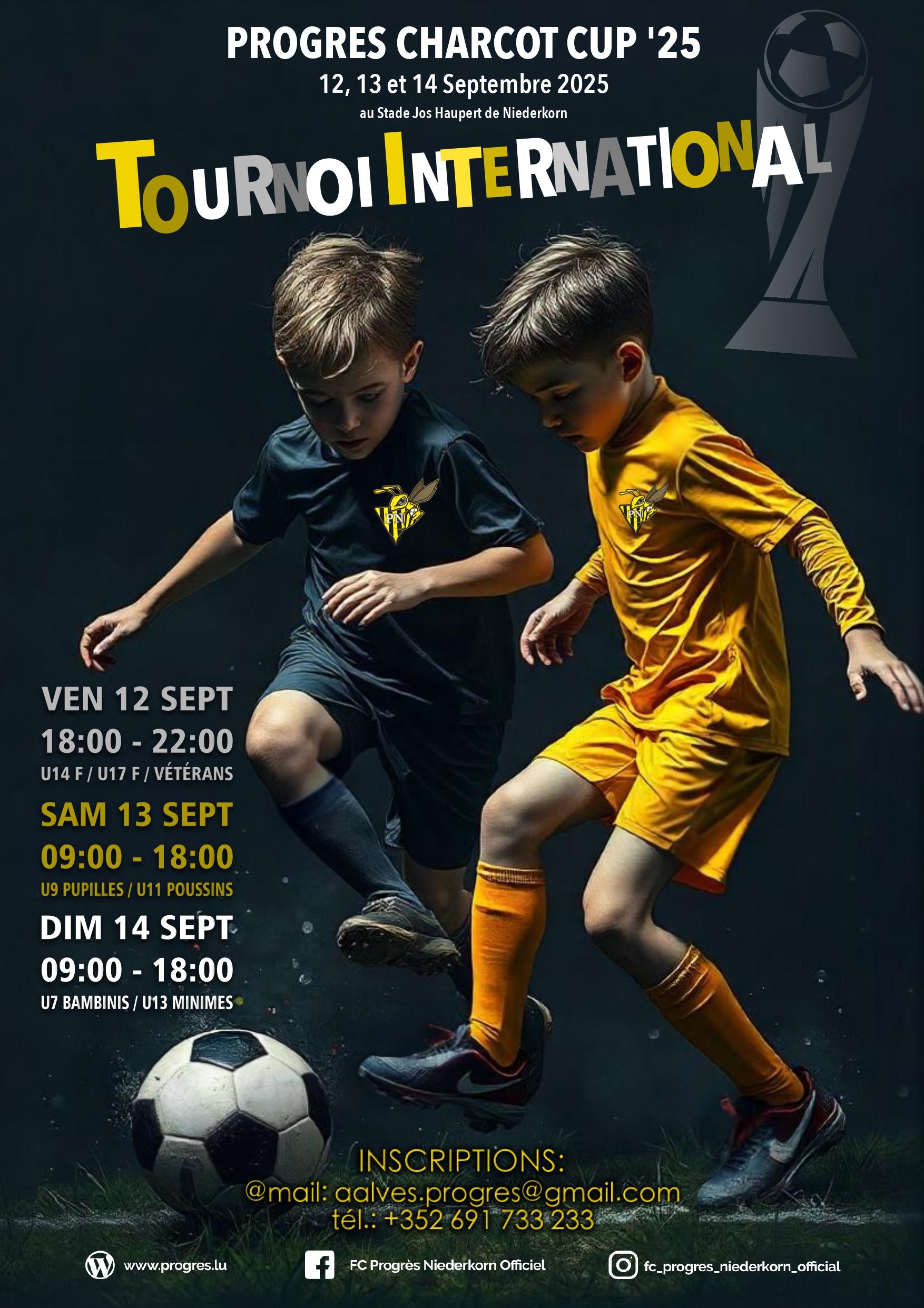 Affiche Progres Charcot Cup 2025