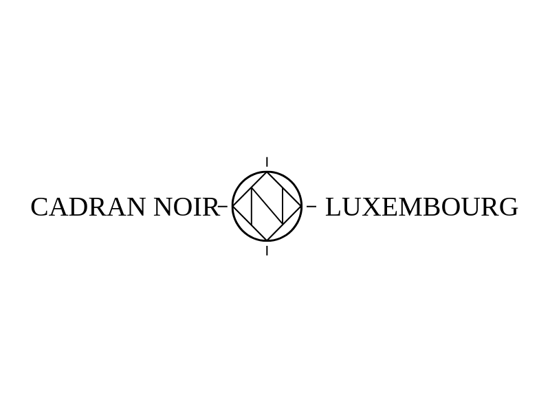 CADRAN NOIR
